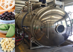 Przemysłowy suszarek do zamrażania próżniowy 300 kg/partię Przemysłowy suszarek do zamrażania