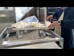 304 Stainless Steel Żywność próżniowa suszarka lodowa