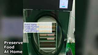 Domowa liofilizator do długotrwałego przechowywania żywności
