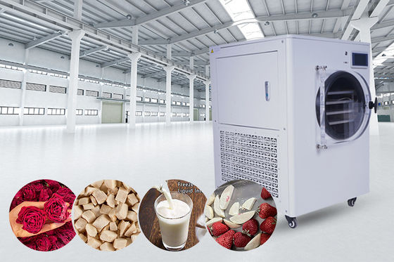 6~20Kg Pojemność Małe domowe suszarki do zamrażania Elektryczne ogrzewanie Średnia metoda ogrzewania