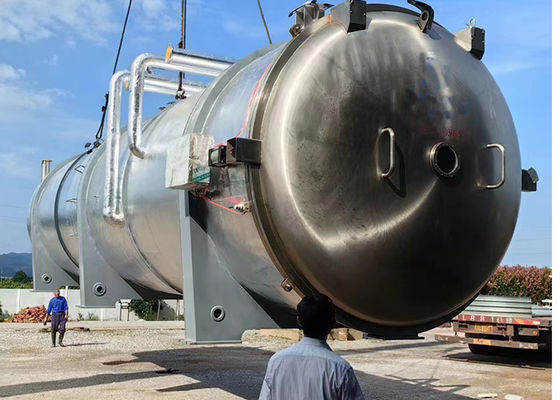 1000 kg duża próżniowa suszarka lodowa do liofilizacji