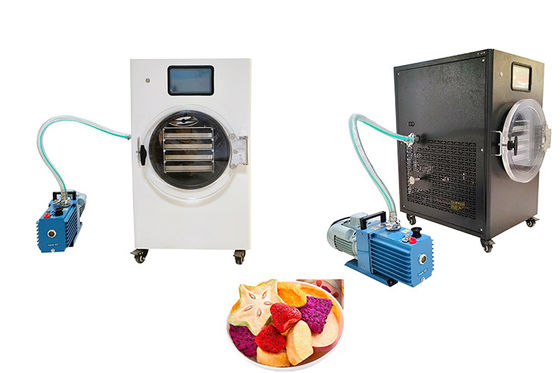 Sterowanie PLC 10 kg domowy suszarka do zamrażania Średni zakres temperatury -50C do 50C