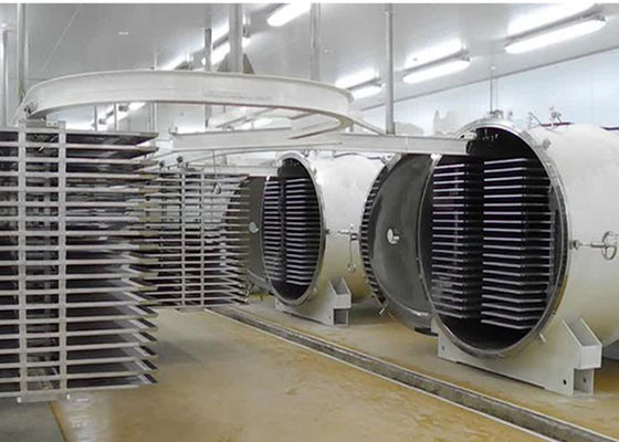 PLC Control Freeze Dryer Przemysł farmaceutyczny 500 kg/partię