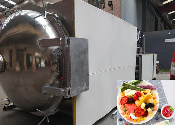 OEM ODM Produkty spożywcze Wymrażalnik próżniowy PLC 500 kg/gromadę