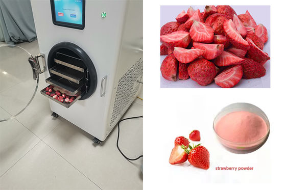 6 kg mini suszarka do zamrażania PLC sterowanie Elektryczne ogrzewanie