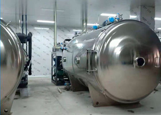 Elektryczne grzejniki próżniowe do suszenia lodowego 100 kg/partię