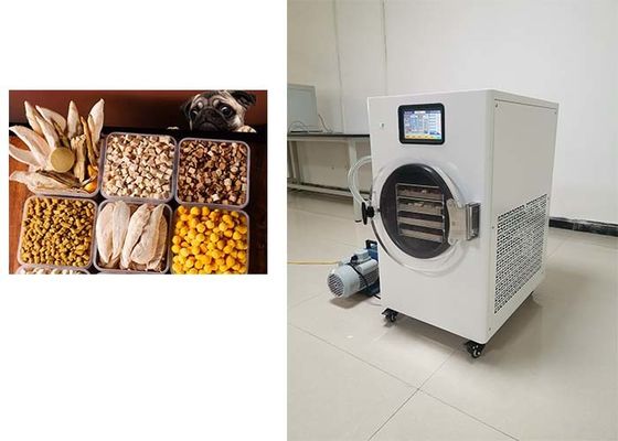 Kompaktowy suszarka lodowa ze stali nierdzewnej 1600W 90kg Waga 19~23 godziny Cykl suszenia lodowego