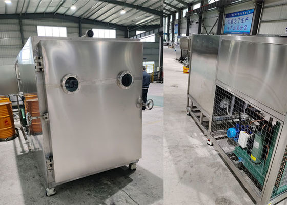 50 kg / partia Lyofilizator suszarka lodowa -50 ~ 80C Zakres temperatury