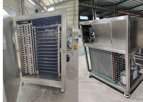 Przemysłowy Lyofilizator Zamrażalnik Suszarka Maszyna Bitzer System chłodzenia