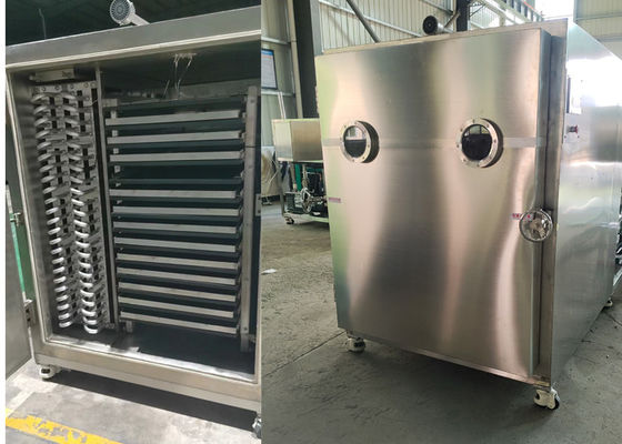Elektryczny sposób ogrzewania Żywność próżniowa suszarka z 65 kW mocy instalacyjnej i system sterowania PLC