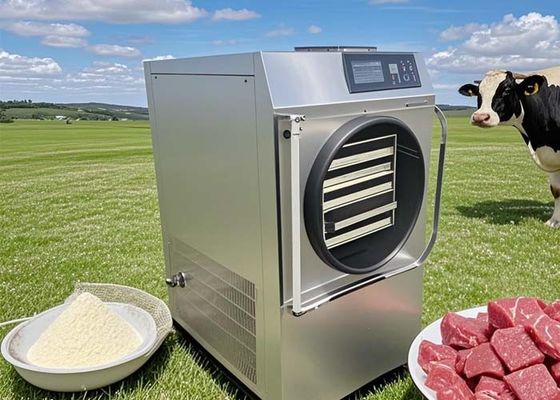 4kg domowy suszarka do mrożenia żywności Mała automatyczna próżniowa lyofilizatora