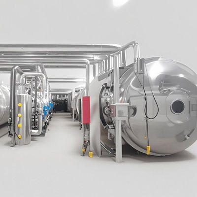 500 kg Przemysłowa suszarka lodowa Liofilizator komercyjny do żywności / farmaceutyki