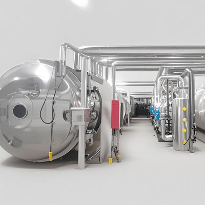 1 tona Sprzęt do komercyjnych suszarek lodowych System liofilizacji dużej skali