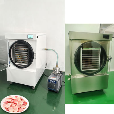 Zamrażarka do suszenia sublimacyjnego do użytku domowego z dwustopniową pompą próżniową Baosi i obudową ze stali nierdzewnej SUS304