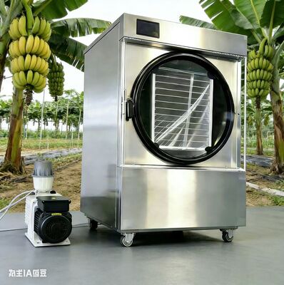 Twoja Maszyna Czasu w Kuchni: Zachowuj sezonowe smaki przez cały rok Kompaktowa suszarka do zamrażania dla rodziny, turystów i przygotowawców