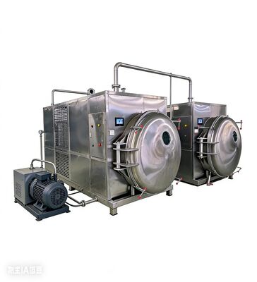 Wysokowydajna liofilizarka 180KG do użytku przemysłowego, ze stali nierdzewnej i precyzyjną kontrolą temperatury dla stałej jakości