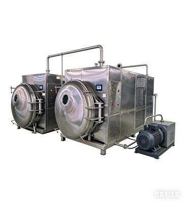 Automatic Operation Mode Industrial Freeze Dryer Featuring 1000kg Batch Capacity and Vacuum Level below 13Pa Ideal for Industrial