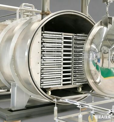 Automatyczna próżniowa suszarka lodowa z czasem suszenia od 20 do 24 godzin idealnie nadająca się do produkcji chemikaliów farmaceutycznych i żywności