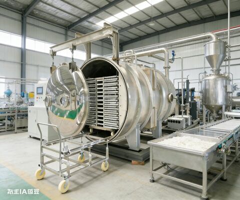 Zbudowany do produkcji farmaceutycznej i masowej żywności.