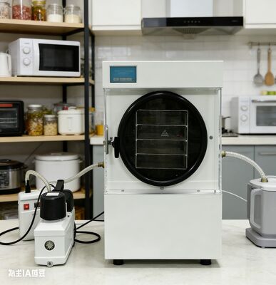 Mały urządzenie, duże rezultaty: zachowanie oryginalnego kształtu i konsystencji żywności podczas tworzenia 25-letniego magazynu żywności awaryjnej.