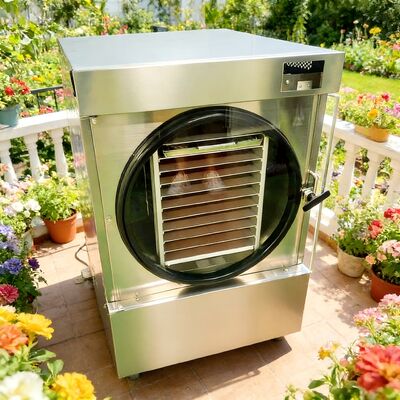 SUS304 domowy suszarka do zamrażania ze stali nierdzewnej Napędzana przez sprężarkę Danfoss 220V 1PH 50 60HZ zoptymalizowana do domu i konserwacji żywności