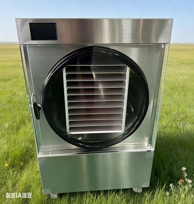 Mała suszarka z zamrażalnikiem zachowuje 97% składników odżywczych, oszczędza na zakupie żywności i tworzy 25-letni magazyn żywności.