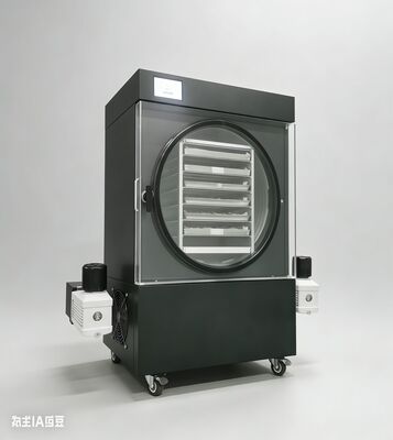 Kompaktny suszarka lodowcowa sprawia, że lody astronautów, posiłki kempingowe i długoterminowe przechowywanie są proste dzięki jednorazowemu działaniu.