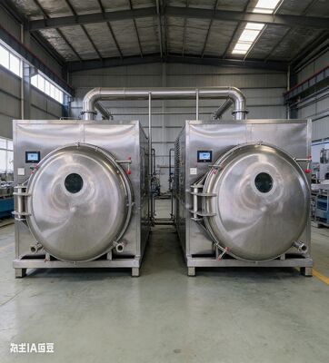 Przenieś technologię Harvest Right do swojej kuchni komercyjnej: przemysłowe liofilizatory o wydajności 100-200 kg, które zachowują szczytowy smak i wartości odżywcze na dużą skalę dla kawy premium, owoców morza i gotowych posiłków.