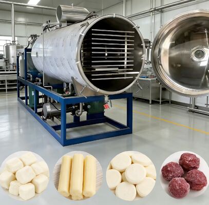 System sterowania PLC Przemysłowy suszarka do zamrażania zakres temperatury od minus 50 stopni Celsjusza do plus 80 stopni Celsjusza wielokrotny system bezpieczeństwa zapewniający pracę