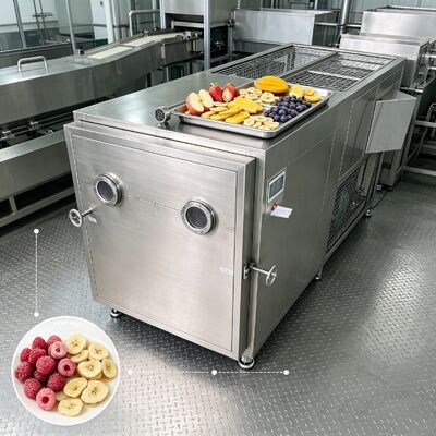 Automatyczna maszyna do suszenia sublimacyjnego z zamrażaniem, poziom hałasu 70dB, zaprojektowana do suszenia żywności i chemikaliów