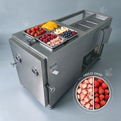 System sterowania PLC Próżnia suszarka do zamrażania 220V380V3PH Idealna do suszenia zamrażania produktów spożywczych i chemicznych