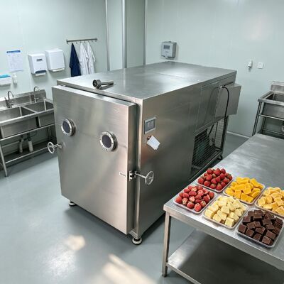 Rozmiar tacki 1280 600 30mm Suszarka do zamrażania warzyw idealny wybór dla suszenia warzyw zużycie energii 10KwH system energetyczny